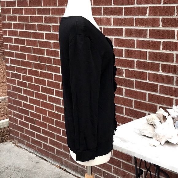 NWT Cable & Gauge Black Cardigan Sweater - Picture 4 of 11